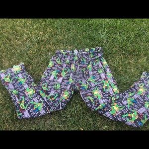 Teenage mutant ninja turtles kids pajama bottoms